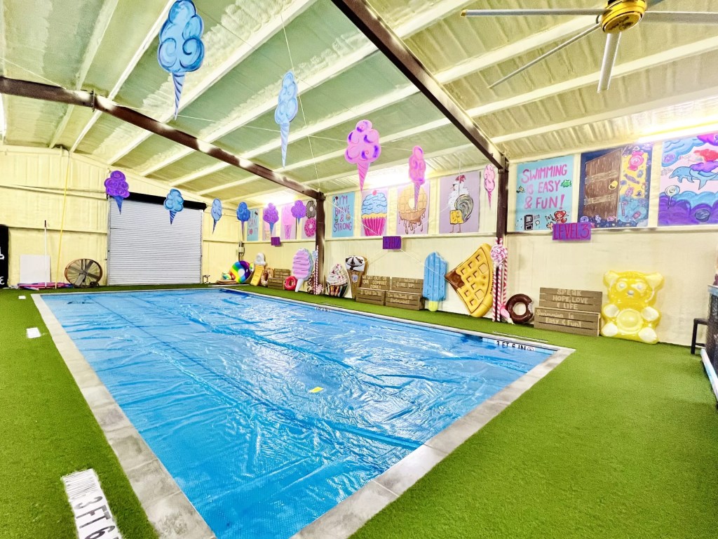 Swimming Fishies indoor heated pool in Argyle, TX